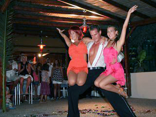 Danseurs acrobatiques