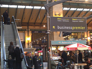 Accueil Eurostar Business Premier Accueil Eurostar Business Premier