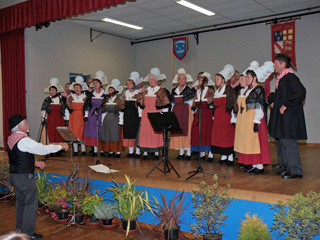 La chorale de l'Avant-deux d'Isigny