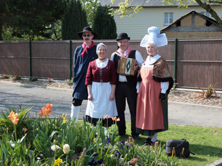 Annick, Pierre, Christine et moi
